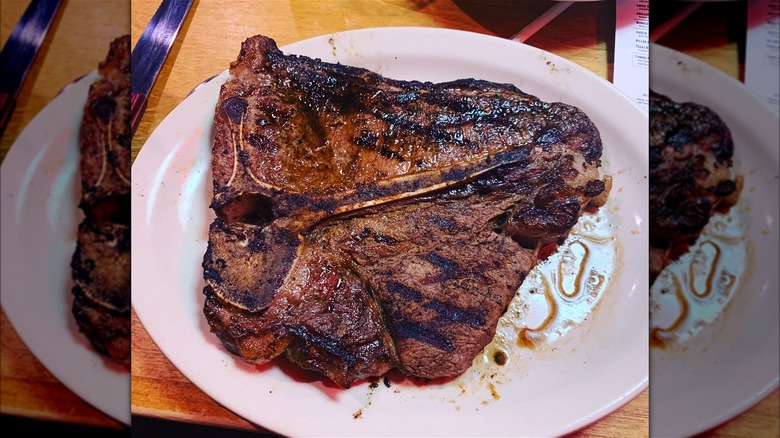 Porterhouse T-Bone from Texas Roadhouse