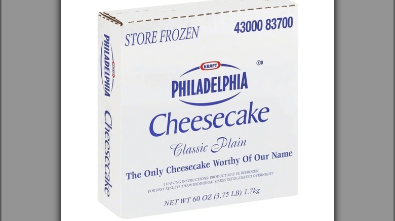 Philadelphia Plain cheesecake