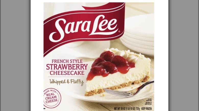 Sara Lee French Style Strawberry Cheesecake