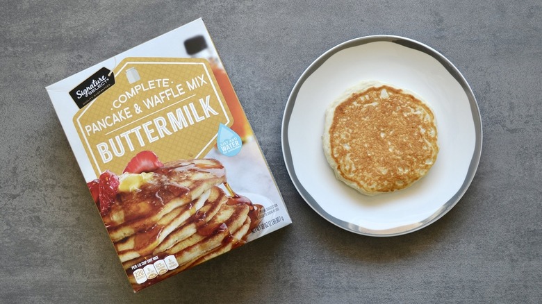 Buttermilk pancake mix and pancake