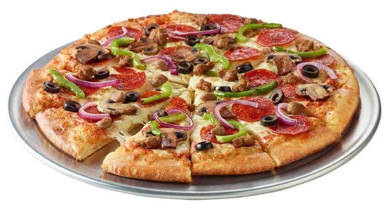 Chuck E. Cheese Supreme Pizza