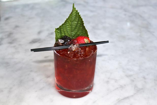 The Scarlet Lantern Cocktail at Bar Congress, Austin