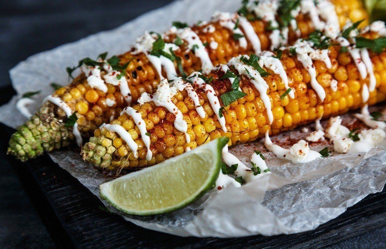 Mexican-Style Grilled Corn