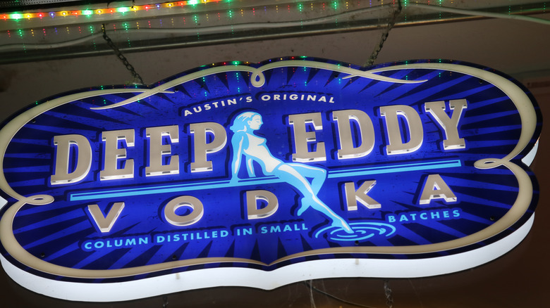 Deep Eddy vodka logo sign