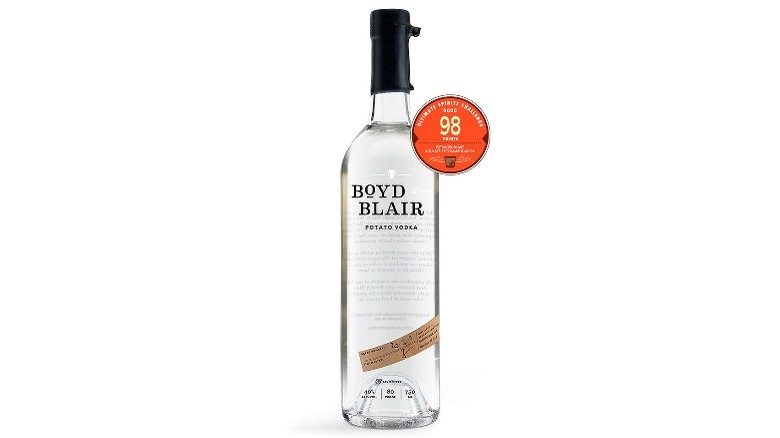 Bottle of Boyd & Blair vodka