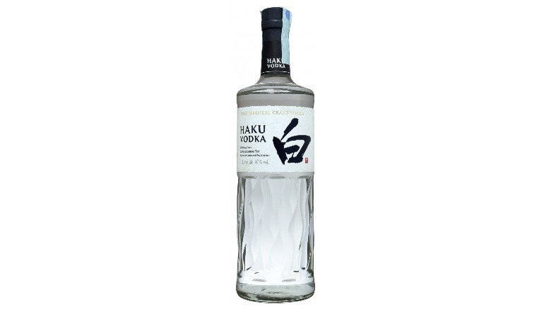 Bottle of Haku Vodka
