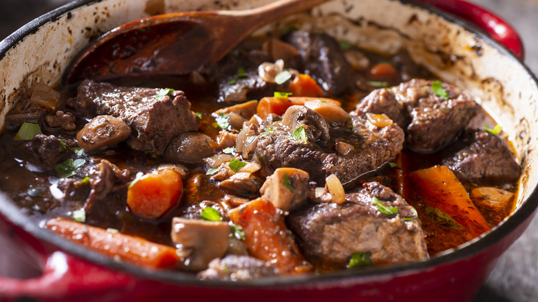 slow cooking beef dish