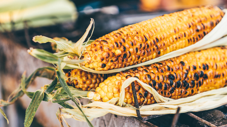 grilled corn