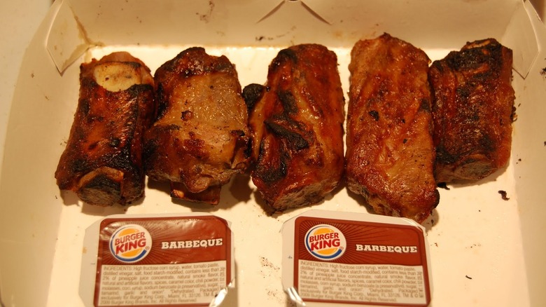 Burger King ribs