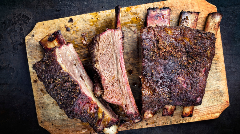 Barbecue short ribs