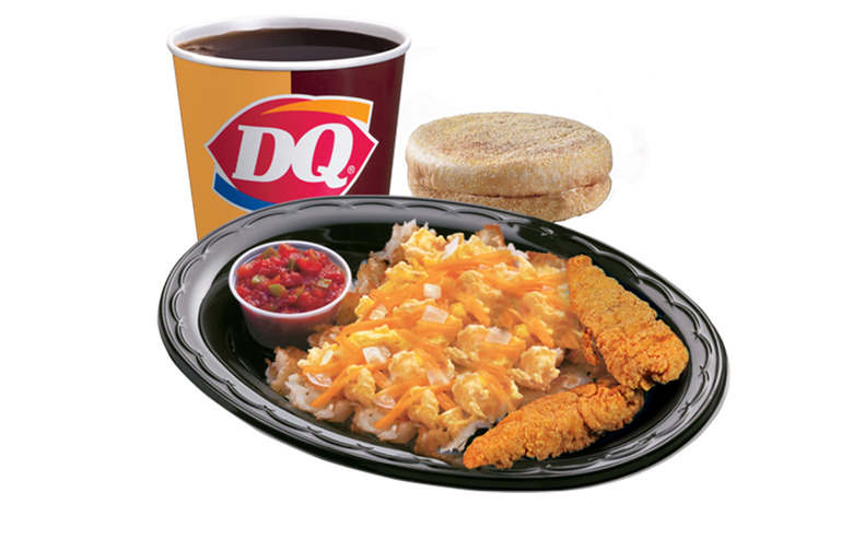 Dairy Queen: Ultimate Hashbrown Platter — Bacon