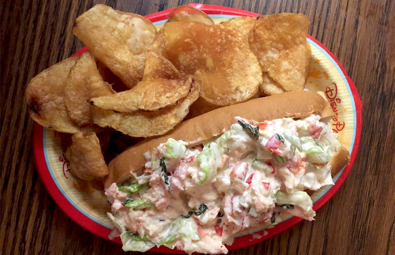 Lobster Roll: Columbia Harbour House at Magic Kingdom