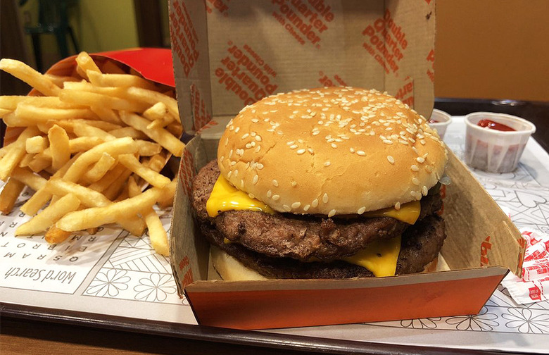 Burgers: Double Quarter Pounder With Cheese