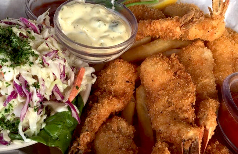 Fried Shrimp Platter 