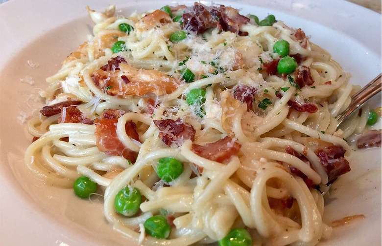 Pasta Carbonara With Chicken