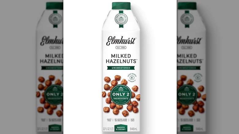 elmhurst 1925 unsweetened hazelnut milk