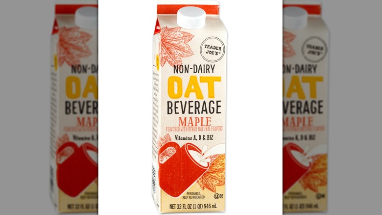 trader joe's maple oat beverage