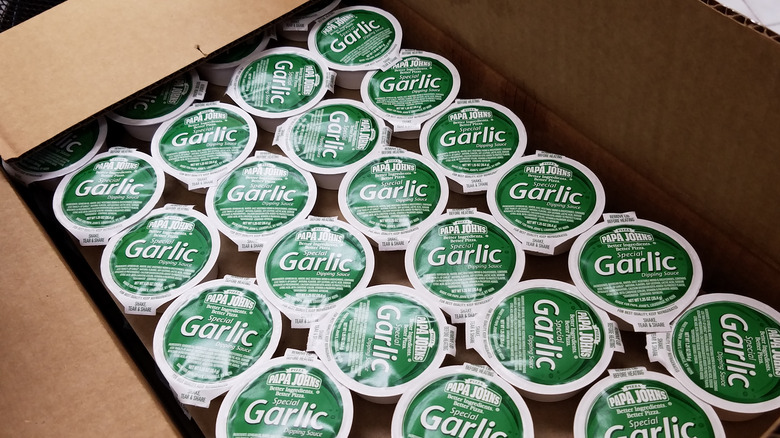 Papa John's garlic sauce