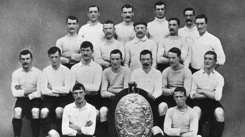 1901 FA Cup winning Tottenham team