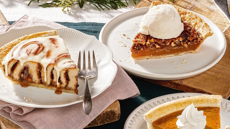 Cracker Barrel cake slices