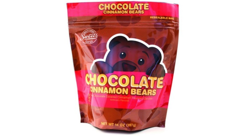 Chocolate covered cinnamon bears