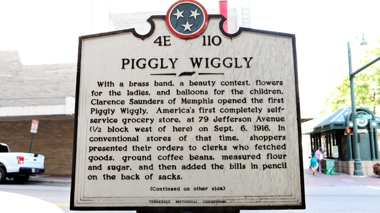 Piggly Wiggly historical marker