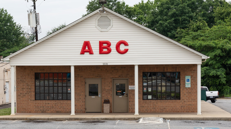 State ABC store front
