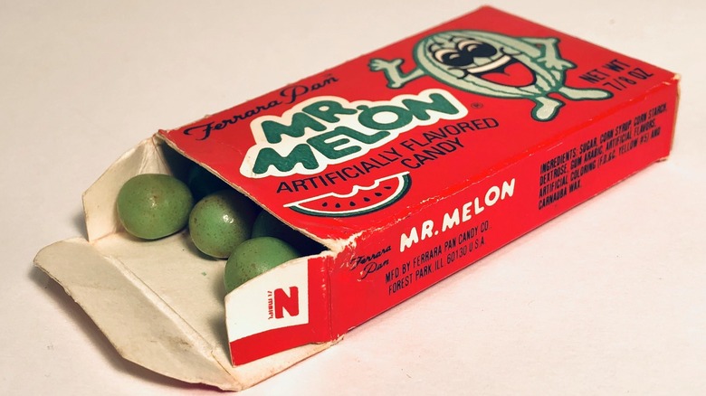 box of Mr. Melon