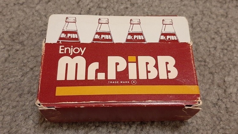 box of Mr. Pibb