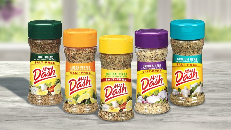 bottles of Mrs. Dash