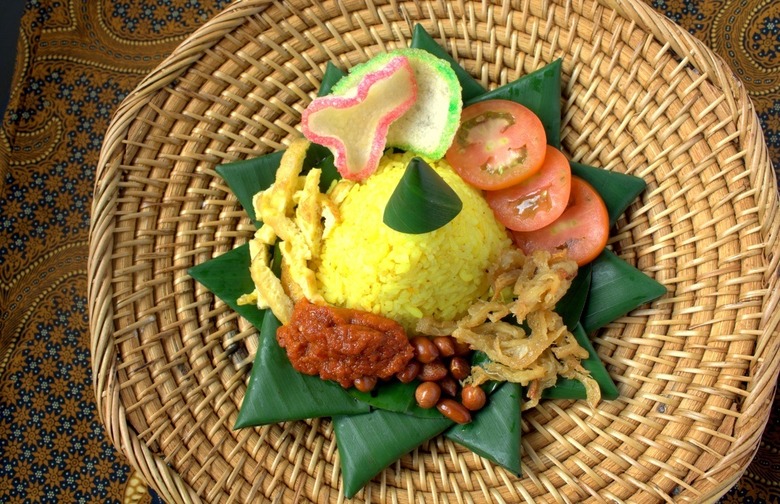 Nasi Kuning, Indonesia