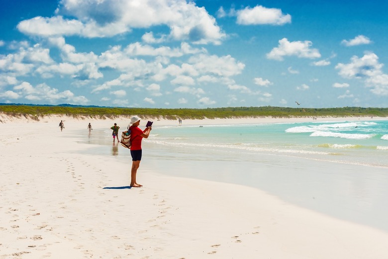 Galápagos Beach at Tortuga Bay (Santa Cruz Island, Ecuador)