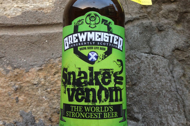 1. Brewmeister Snake Venom 67.5 percent ABV