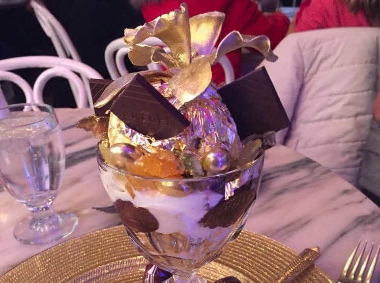 Sundae: Golden Opulence Sundae, $1,000