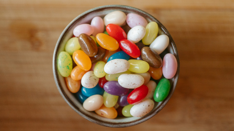 Bowl of jelly beans