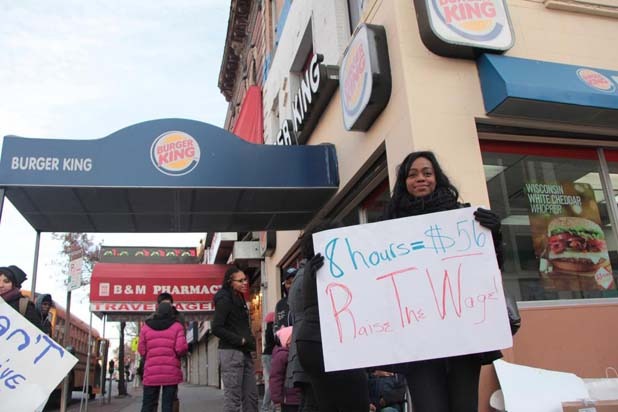 Fast-Food Workers Went on Strike 