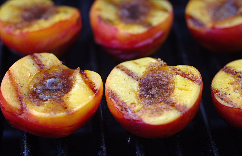 Peach Caprese Panini