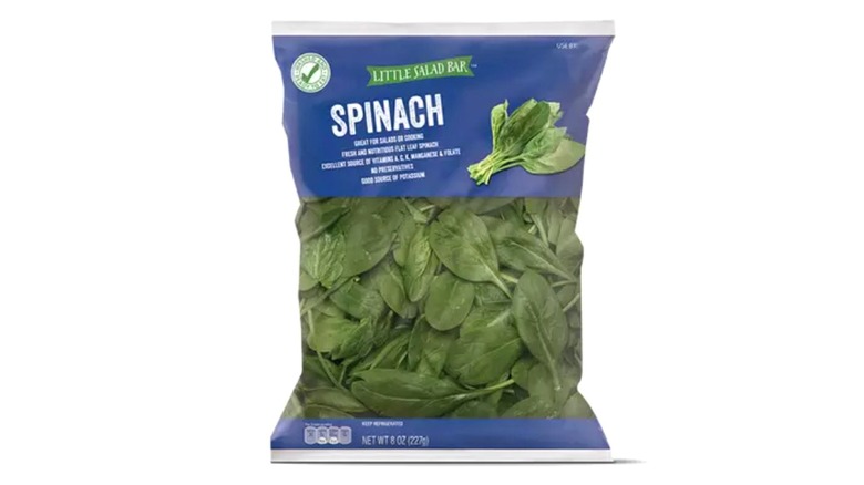 Aldi fresh spinach