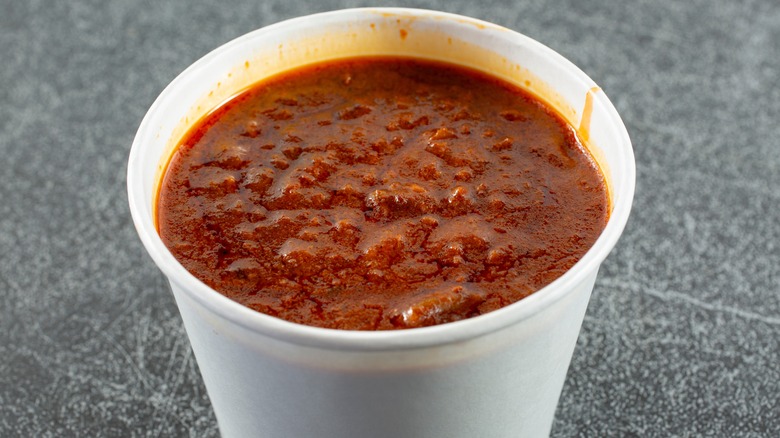 cup of chili