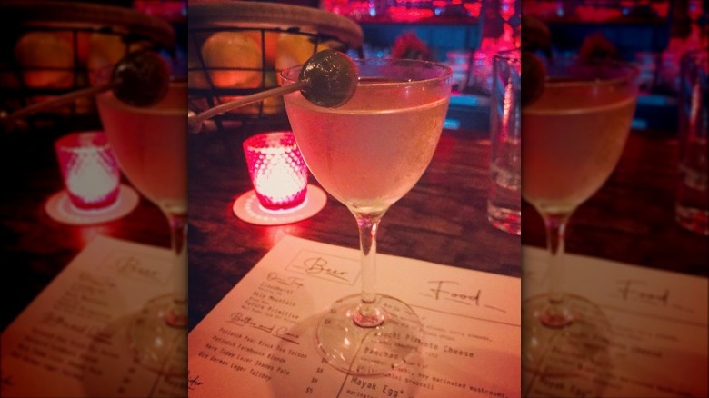 The Night Caper cocktail