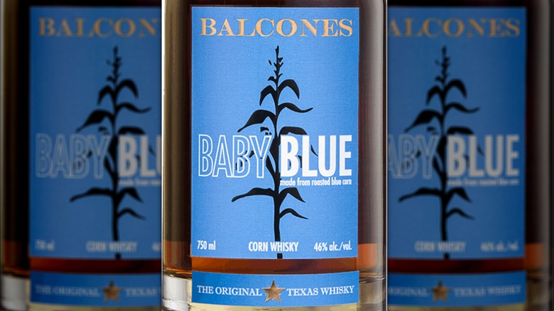 Balcones whiskey label