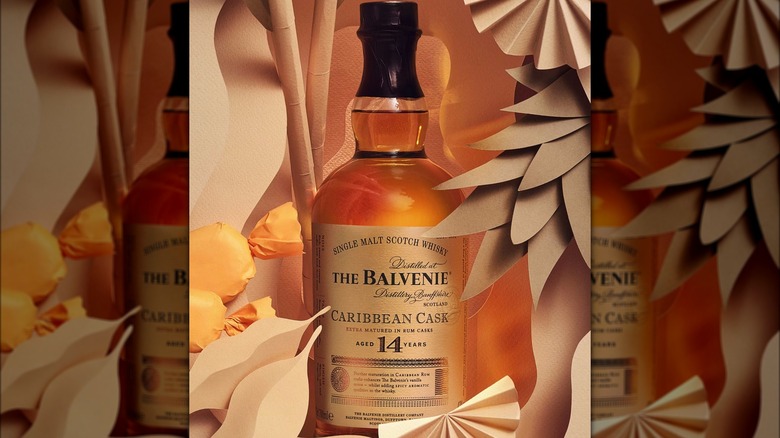 Balvenie whisky bottle