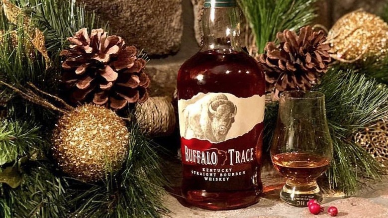 bottle of Buffalo Trace