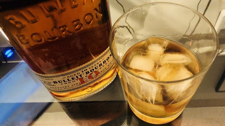 Bulleit Bourbon 10-Year bottle