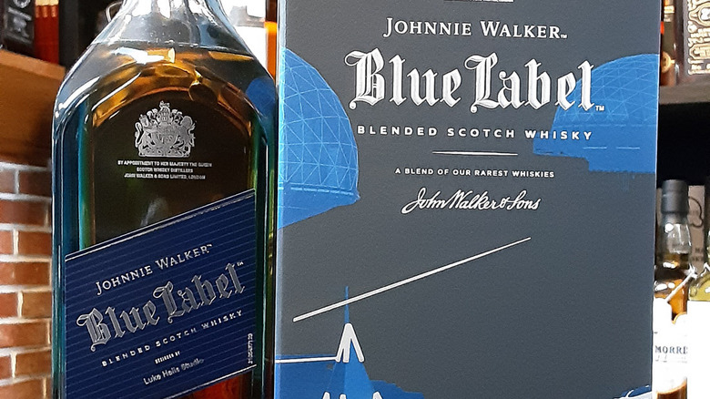 Johnnie Walker Blue Label bottle