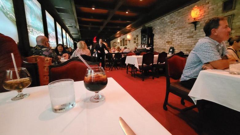 Bern's Steak House dining room