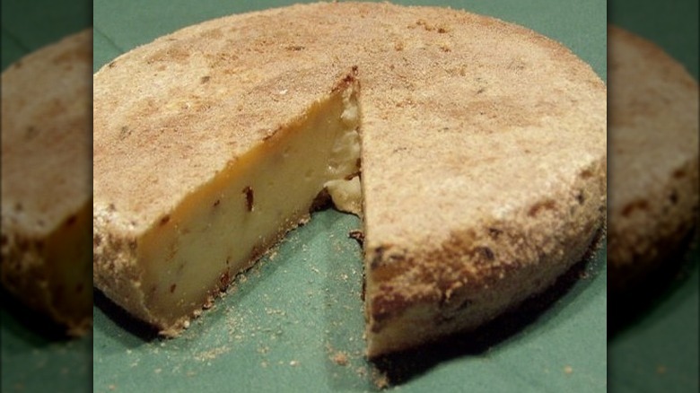 Milbenkäse wheel of cheese