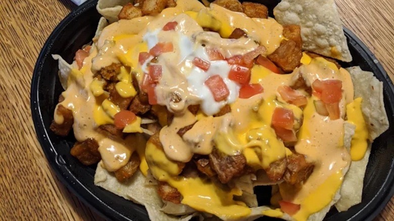 Nachos BellGrande potatoes