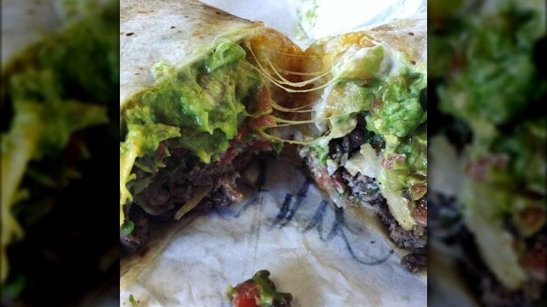 Incredible Hulk Burrito Taco Bell