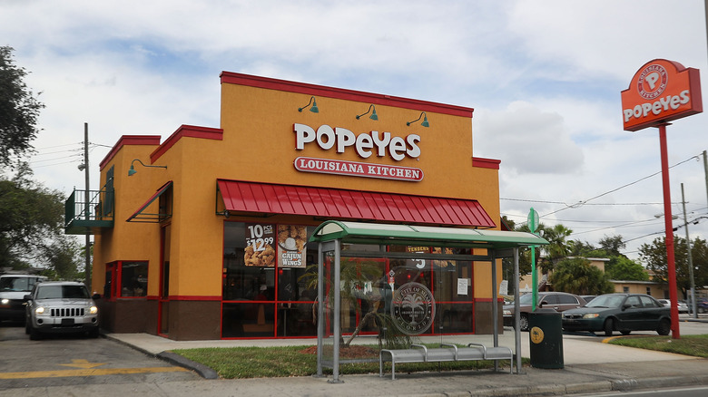 Popeye's storefront